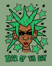 Load image into Gallery viewer, &quot;SID&quot; RINGER TEE (green/navy)

